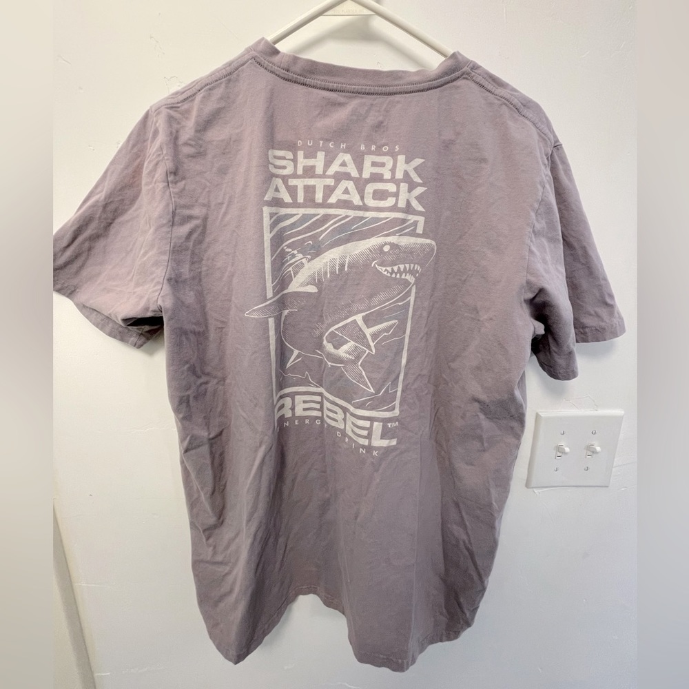Dutch Bros Shark Attack Rebel Shirt